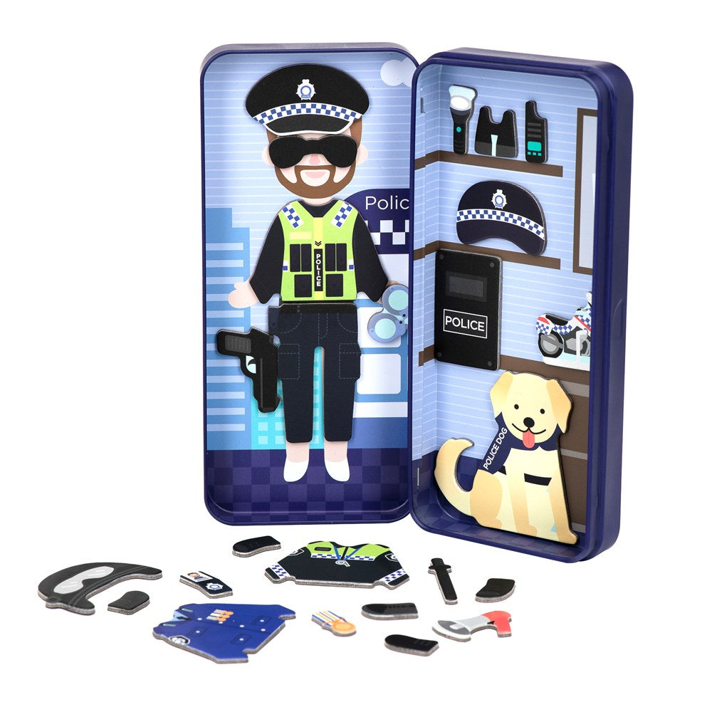 mierEdu Magnetic Puzzle Box - Police Officer - view 2