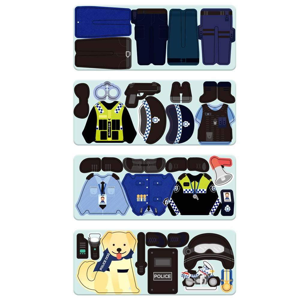 mierEdu Magnetic Puzzle Box - Police Officer - view 3