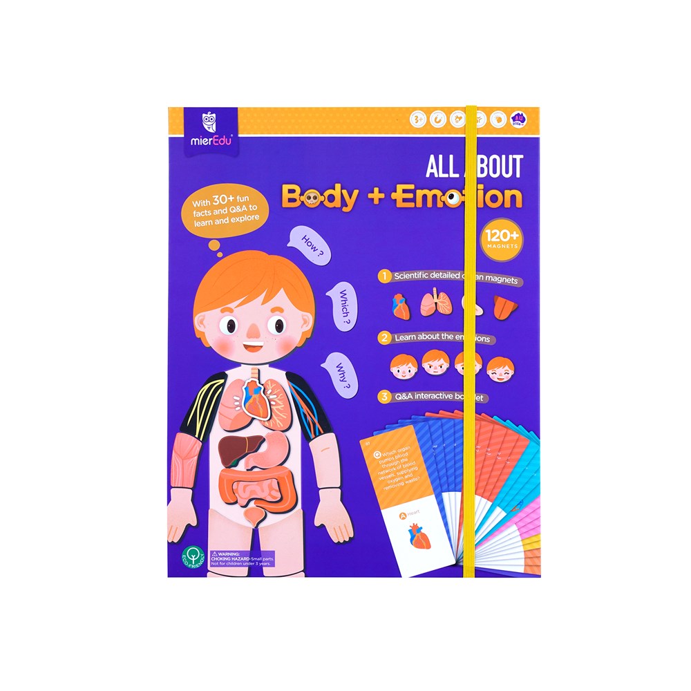 mierEdu Magnetic Puzzle - All About - Body + Emotion