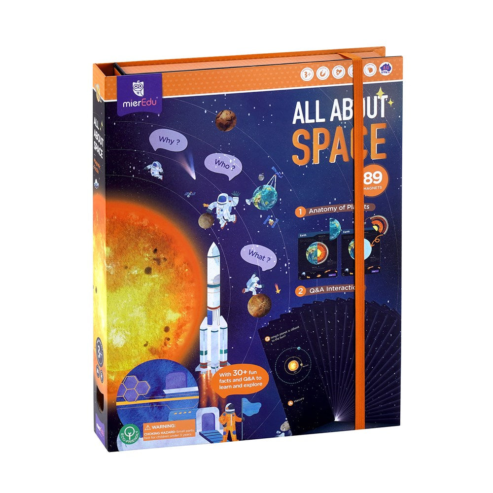 mierEdu Magnetic Puzzle - All About - Space