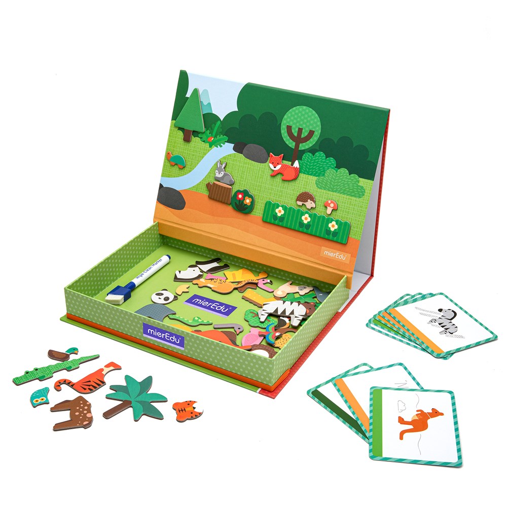 mierEdu Magnetic Art Case - Animal World - view 2