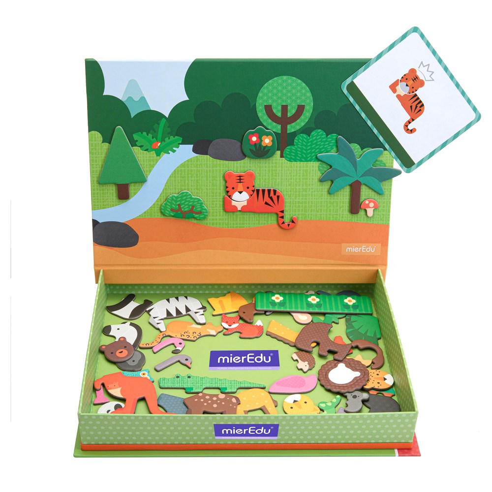 mierEdu Magnetic Art Case - Animal World - view 3