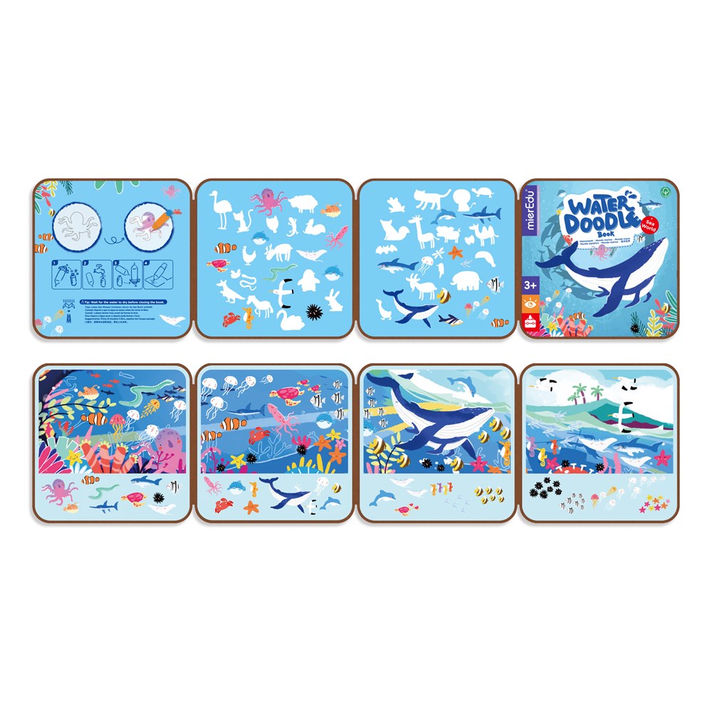 mierEdu Water Doodle Book - Sea World - view 3