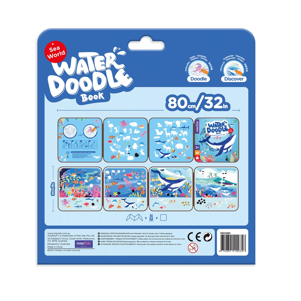 mierEdu Water Doodle Book - Sea World - view 2