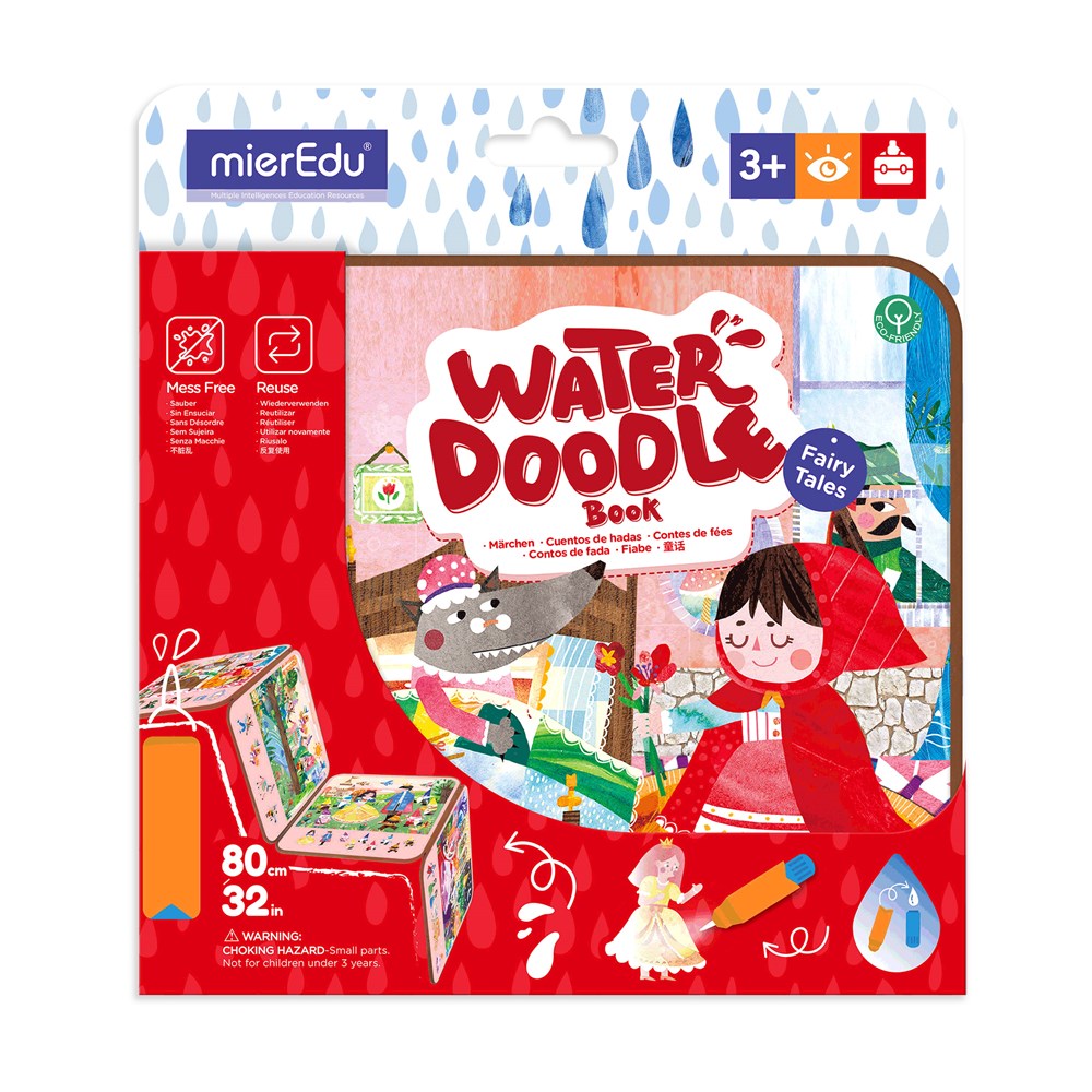 mierEdu Water Doodle Book - Fairy Tales