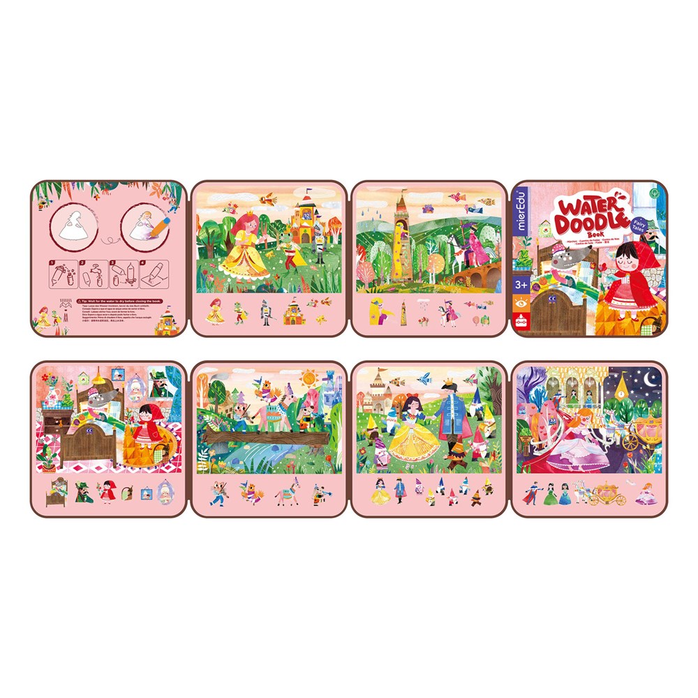mierEdu Water Doodle Book - Fairy Tales - view 3