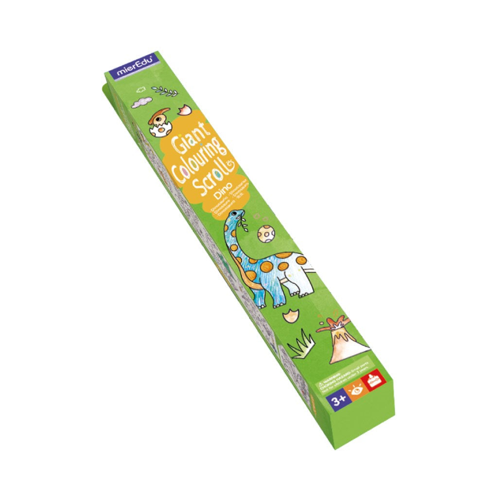 mierEdu Giant Colouring Scroll - Dino