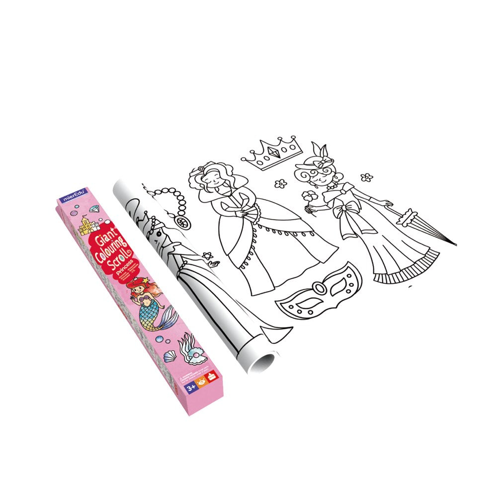 mierEdu Giant Colouring Scroll - Princess - view 2