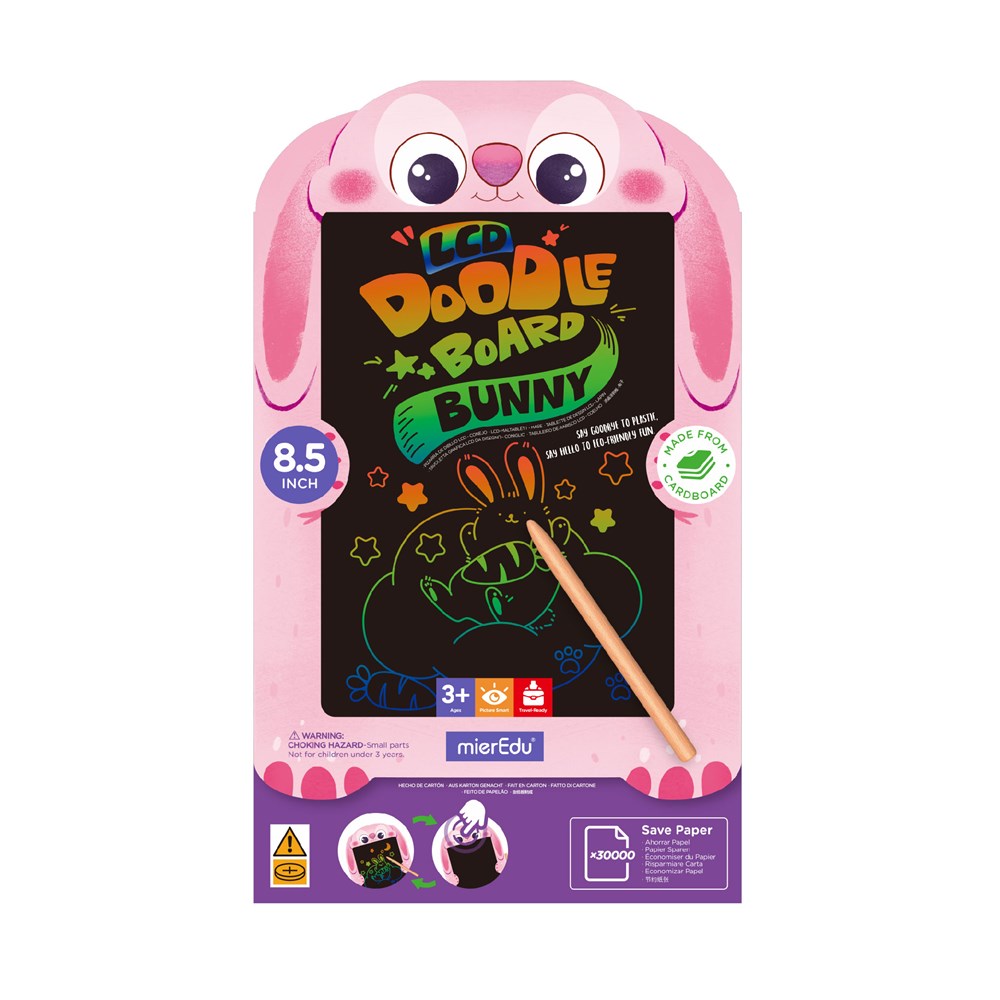 mierEdu LCD Doodle Board - Bunny