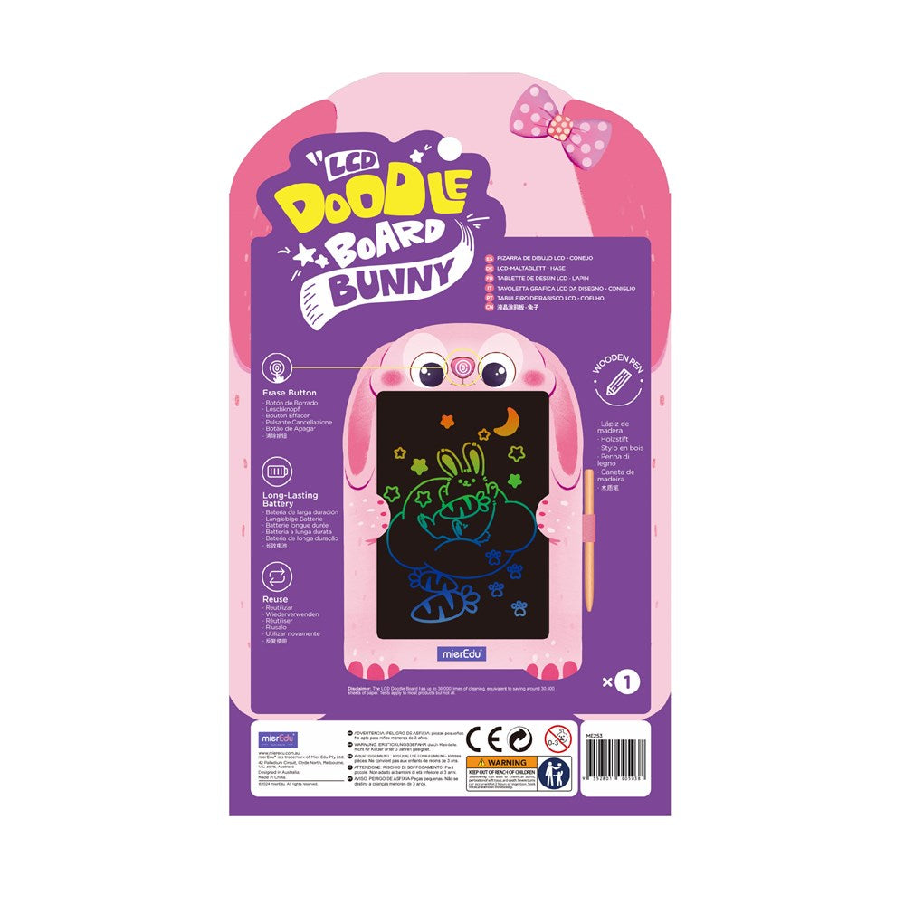 mierEdu LCD Doodle Board - Bunny - view 2