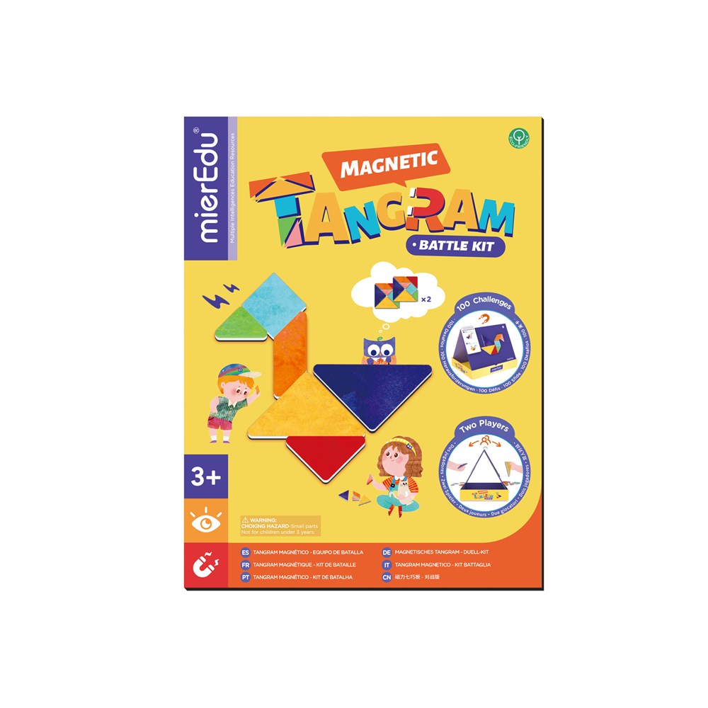 mierEdu Magnetic Tangram - Battle Kit