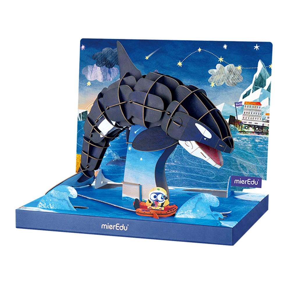 mierEdu Eco 3D Puzzle - Orca Deluxe - view 2
