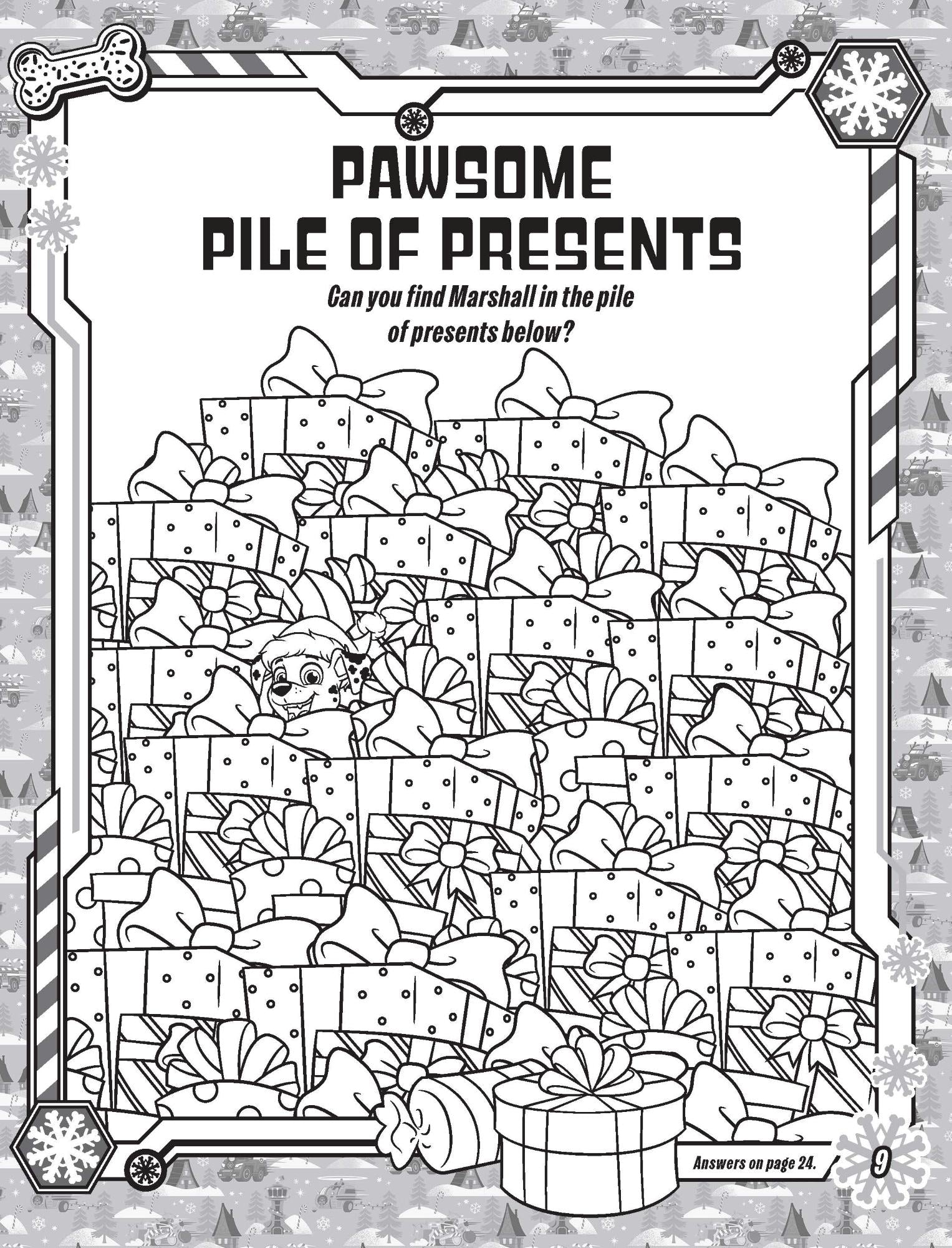 PAW Patrol - Activity Kit - Christmas — inside page 6