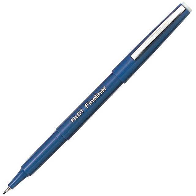 Pilot Pen - Fineliner SW-PPF: Blue (Box of 12)