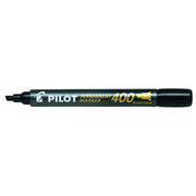 Pilot Markers - 4.00mm Permanent SCA-400 (Chisel Tip Broad): Black (Box of 12)