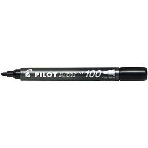 Pilot Marker - 1.0mm Permanent SCA-100 (Bullet Tip Fine): Black (Single)