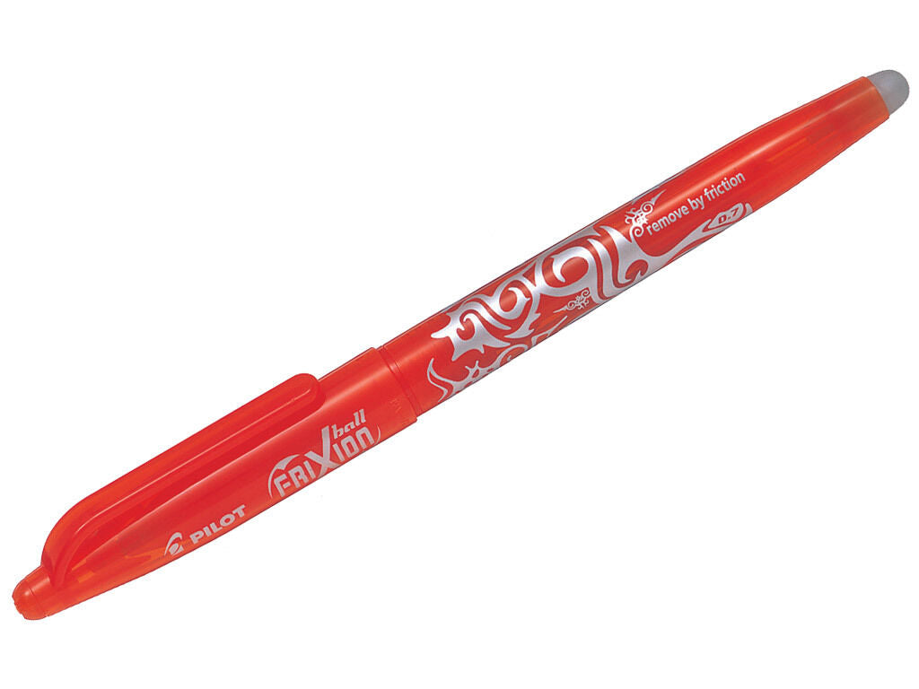 Pilot Pen Rollerball - Frixionball Bl-FR7: Red with Eraser (Single)