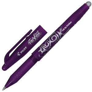 Pilot Pen Rollerball - Frixionball Bl-FR7: Violet with Eraser (Box of 12)