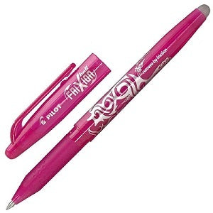 Pilot Pen Rollerball - Frixionball Bl-FR7: Pink with Eraser (Box of 12)