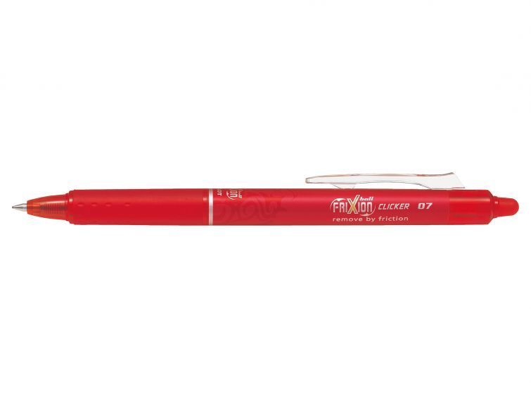 Pilot Pen - Frixion Ball Retractable (0.7mm): Red (Single)