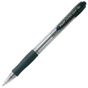 Pilot Pen - Ballpoint Super Grip BPGP-10R Retractable: Medium Black (Box of 12)