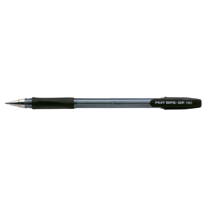 Pilot Pen - Ballpoint BPS-GP: Medium Black (Box of 12)
