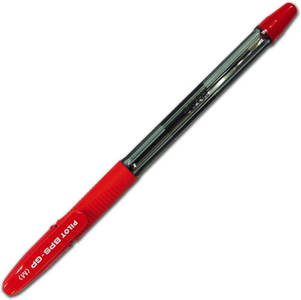 Pilot Pen - Ballpoint BPS-GP: Medium Red (Box of 12)