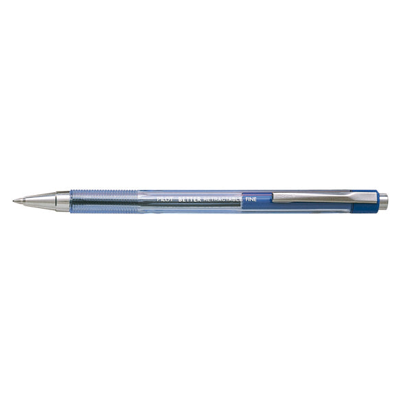 Pilot Pen - Ballpoint BP145 Retractable: Fine Blue (Box of 12)