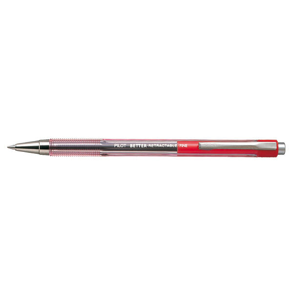 Pilot Pen - Ballpoint BP145 Retractable: Fine Red (Single)