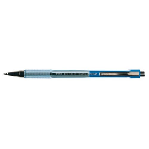 Pilot Pen - Ballpoint BP145 Retractable: Medium Blue (Box of 12)