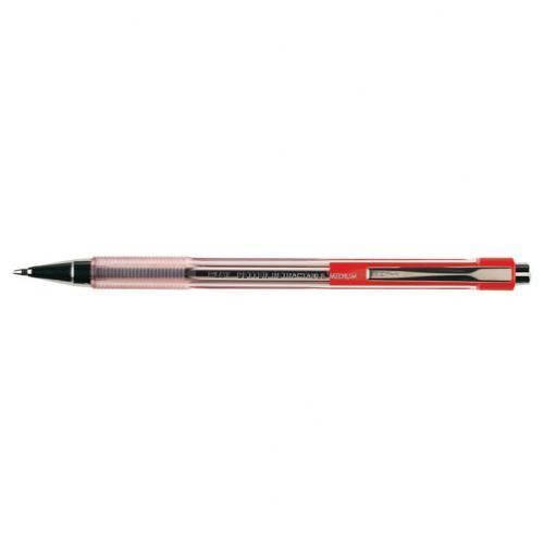 Pilot Pen - Ballpoint BP145 Retractable: Medium Red (Single)