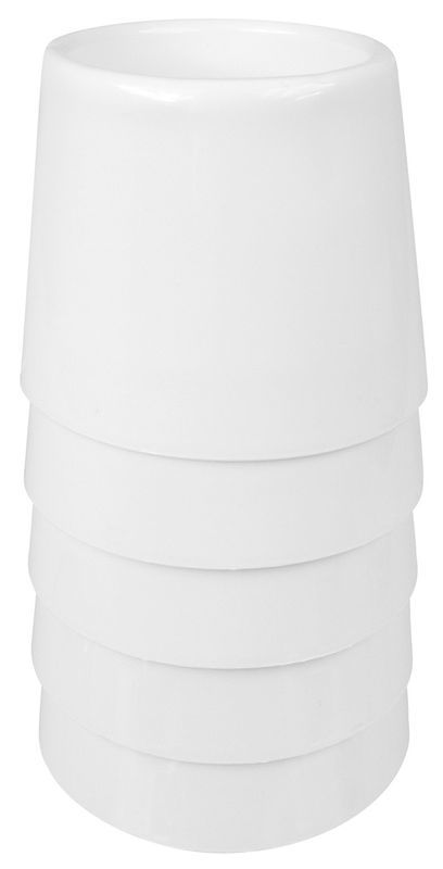 Water Pots No. 5 - White: Set of 5