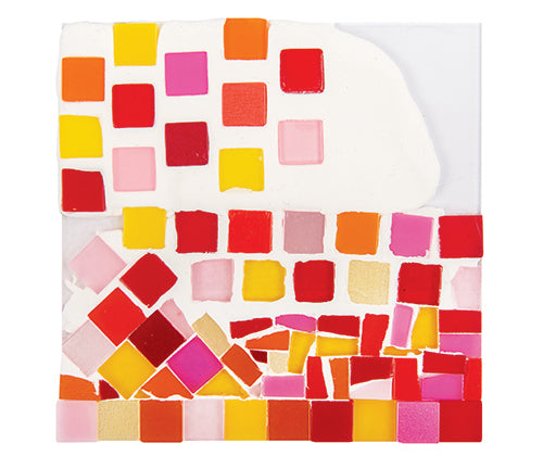 Acrylic Base 10 x 10cm Clear - Pack of 5