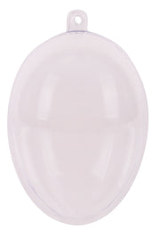 Plastic Clear Eggs - Pack of 5