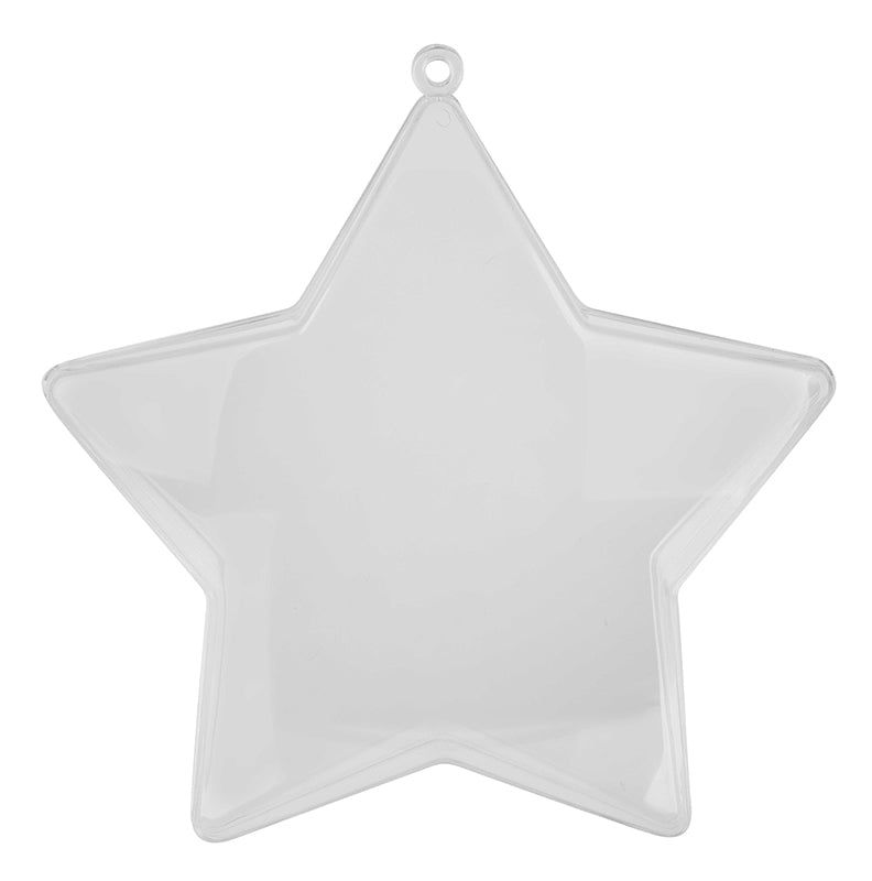 Plastic Star Shape - 100mm (Pack of 10)