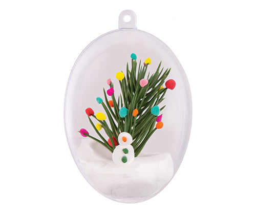 Plastic Egg Shape 80mm - Pack of 10
