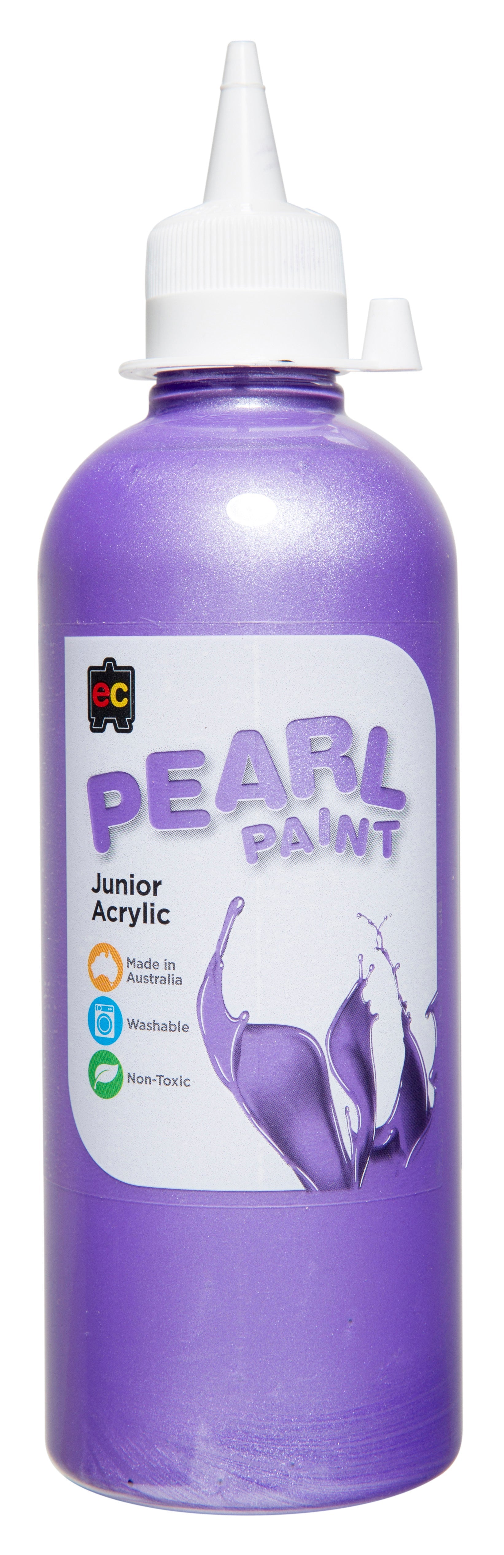 Pearl Paint Junior Acrylic Paint 500mL - Violet