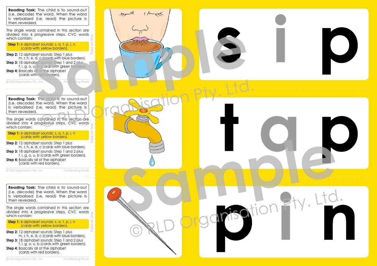 First Reading Words