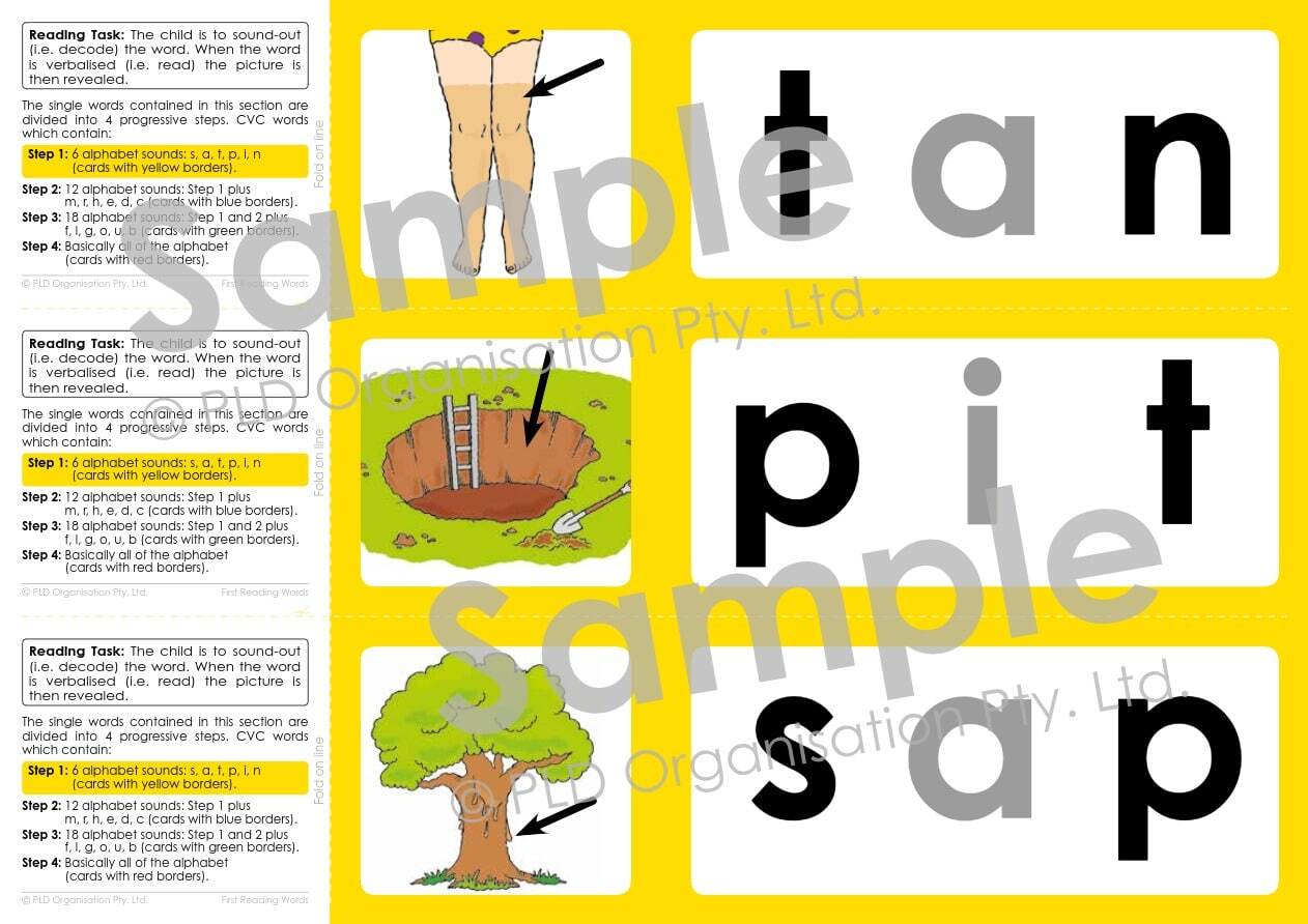 First Reading Words