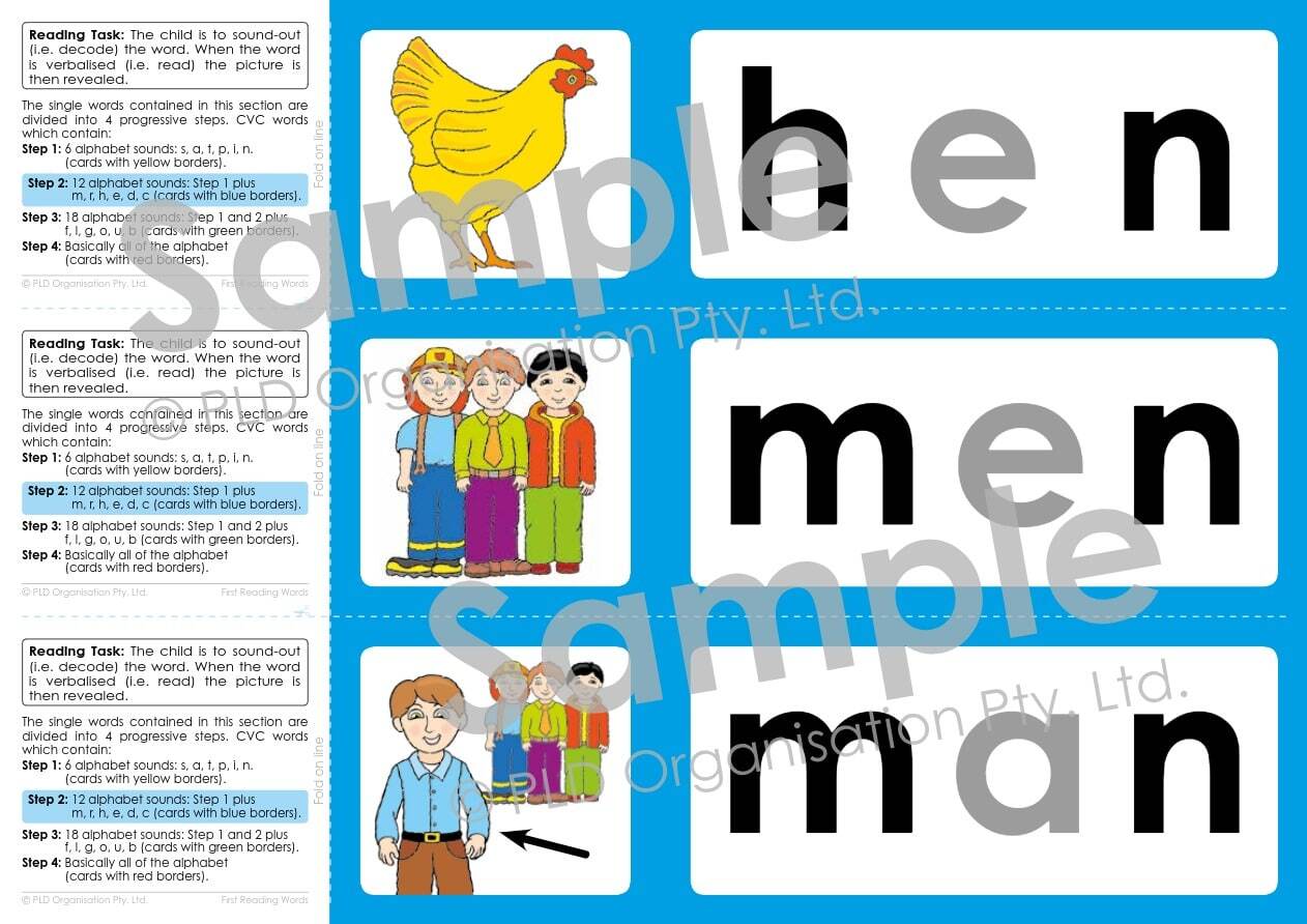 First Reading Words
