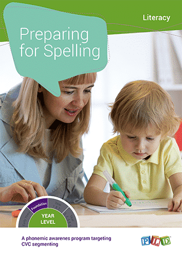 Preparing for Spelling
