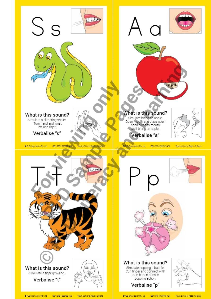 Teach a Child to Read in 3 Steps