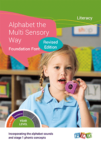 Alphabet the Multi Sensory Way - Foundation Font
