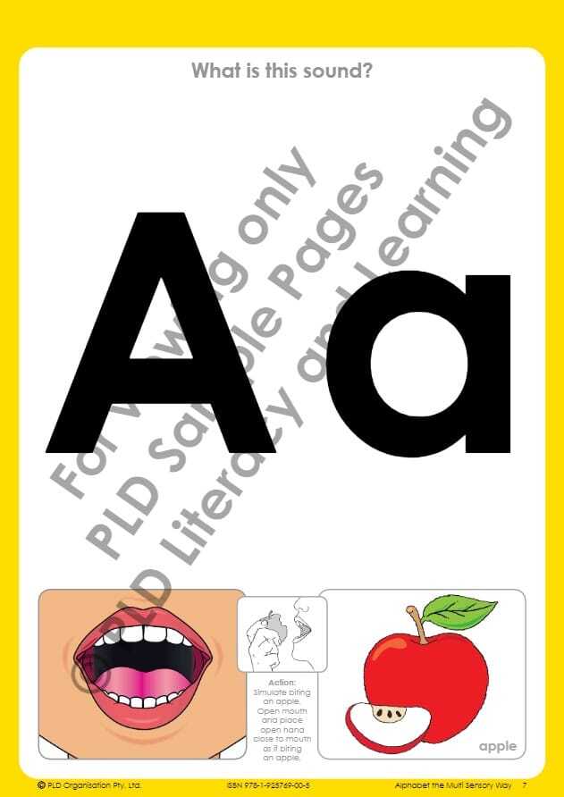 Alphabet the Multi Sensory Way - Foundation Font