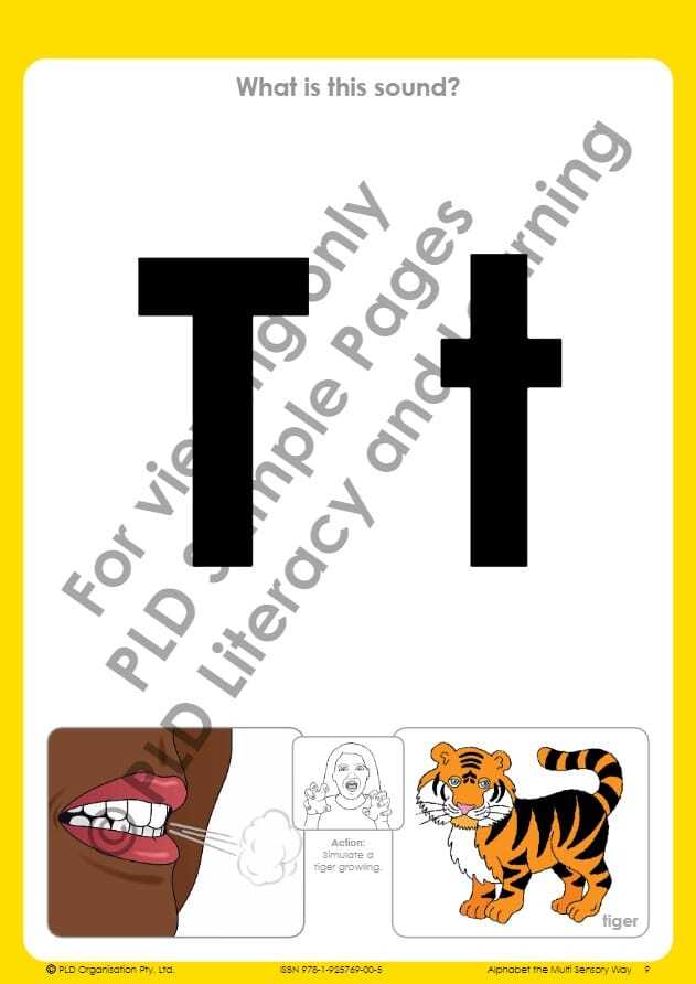 Alphabet the Multi Sensory Way - Foundation Font