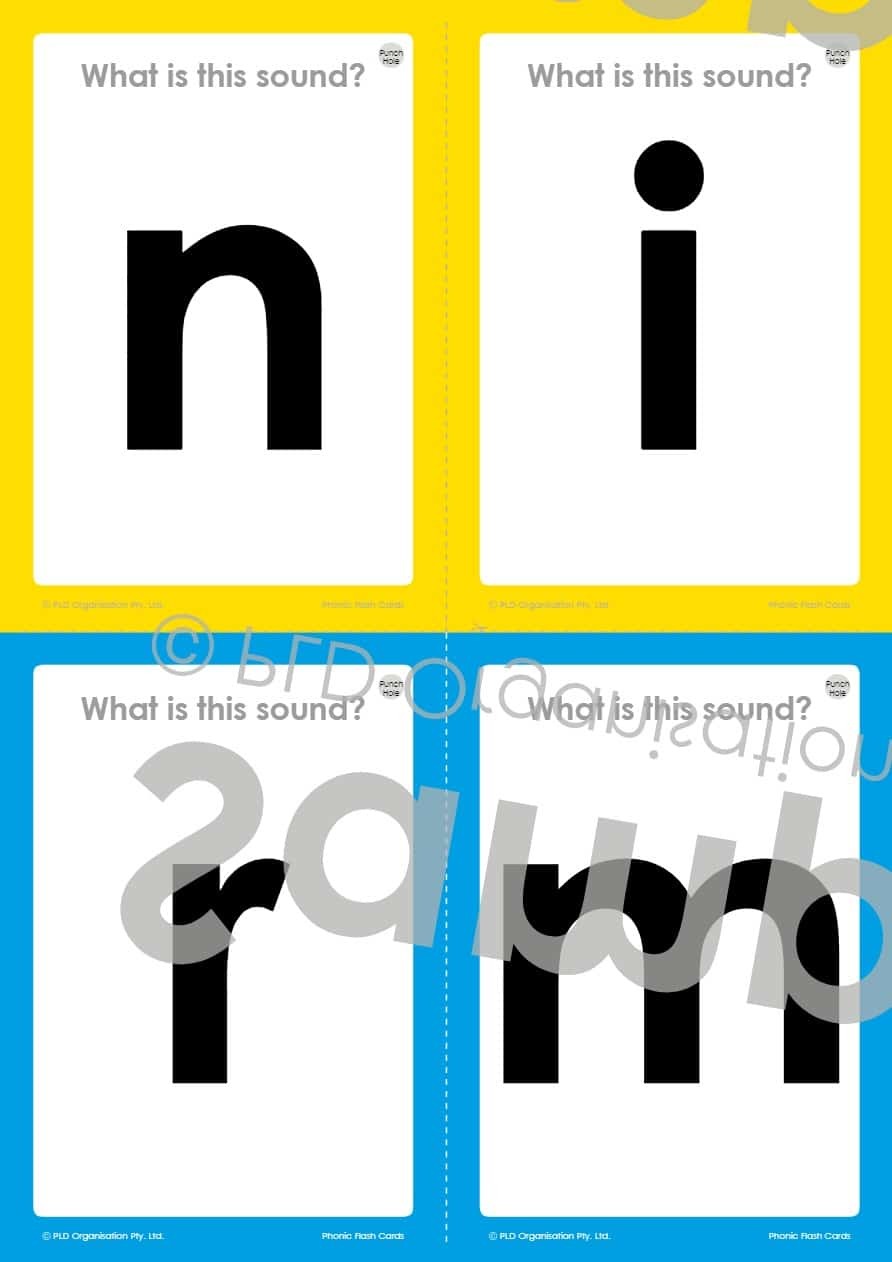 Phonic Flash Cards - Stage 1-4