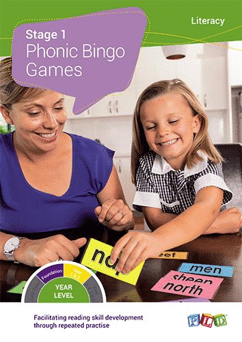 Phonic Bingo Games - Stage 1