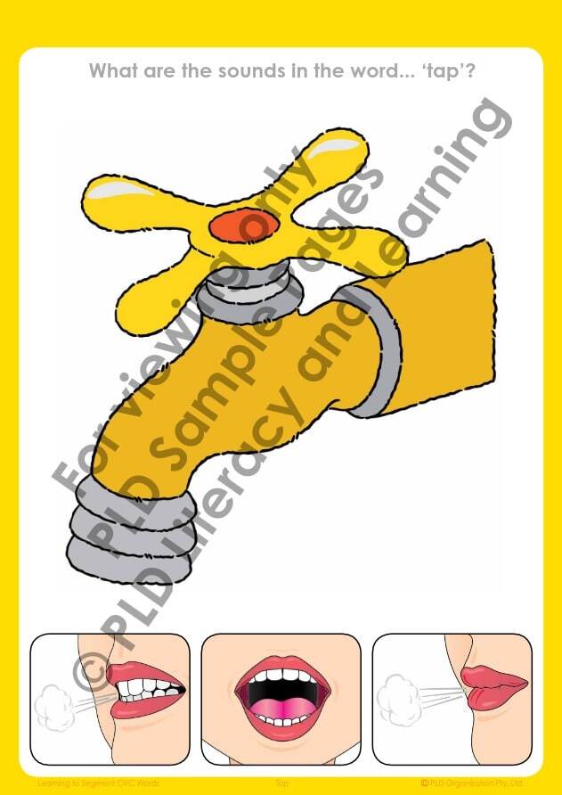 Learning to Segment CVC Words