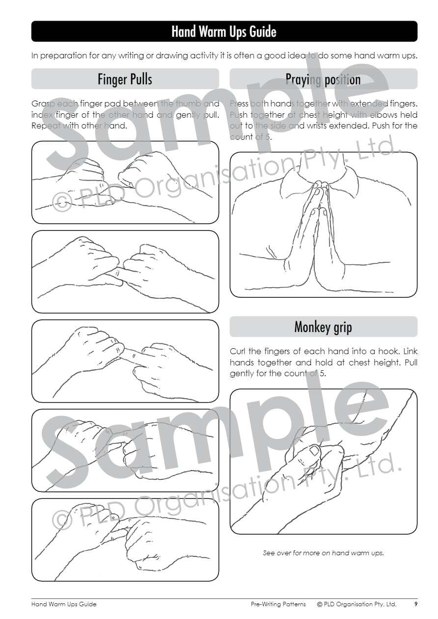 Pre-Writing Patterns