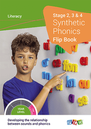 Synthetic Phonics Flip Book - Stage 2, 3 & 4